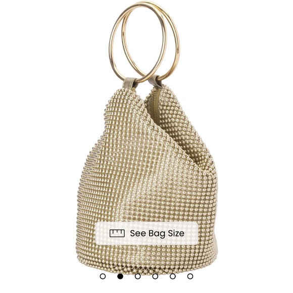 BRAND NEW - Olga Berg Mesh Handle Bag - Picture 2 of 8